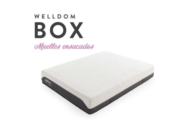 colchón welldom box muelles ensacados Urban744003